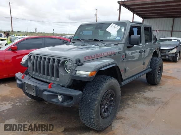 ✅ 2021 Jeep Wrangler Unlimited Rubicon • VIN: 1C4JJXFG8MW842795 • Lot: 42571315. Listed on IAAI with 31,004 mi. Free auction sales archive from the USA and detailed vehicle history report at DreamBid. Image 2.