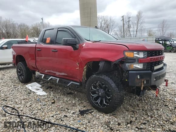 ✅ 2019 Chevrolet Silverado 1500 Custom • VIN: 1GCRYBEF6KZ217835 • Lot: 53813025. Listed on Copart with 88,568 mi. Free auction sales archive from the USA and detailed vehicle history report at DreamBid. Image 4.