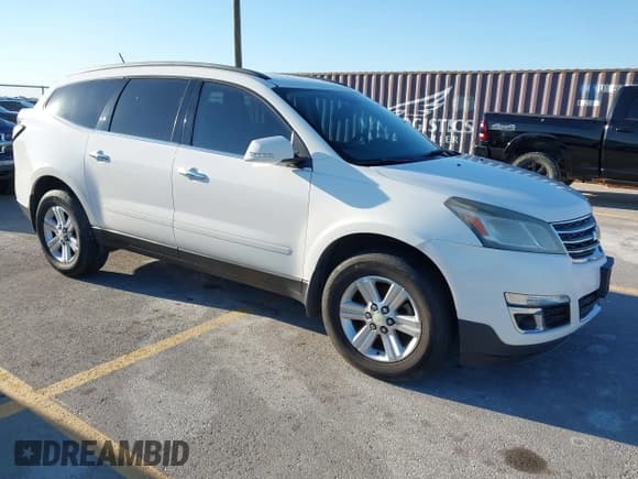 ✅ 2014 Chevrolet Traverse LT • VIN: 1GNKRGKD7EJ370524 • Lot: 43537394. Wystawiony na IAAI z przebiegiem 224 150 mil. Bezpłatny archiwum sprzedaży aukcyjnych z USA i szczegółowy raport historii pojazdu na DreamBid. Zdjęcie 1.