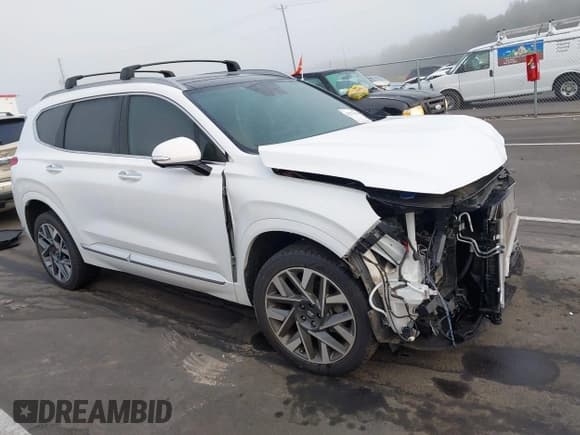 ✅ 2021 Hyundai Santa Fe Calligraphy • VIN: 5NMS5DAL8MH364084 • Lot: 43275810. Wystawiony na IAAI z przebiegiem 38 209 mil. Bezpłatny archiwum sprzedaży aukcyjnych z USA i szczegółowy raport historii pojazdu na DreamBid. Zdjęcie 14.