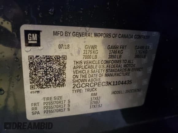 ✅ 2019 Chevrolet Silverado 1500 LT • VIN: 2GCRCPEC3K1104435 • Lot: 78146664. Wystawiony na Copart z przebiegiem 111 527 mil. Bezpłatny archiwum sprzedaży aukcyjnych z USA i szczegółowy raport historii pojazdu na DreamBid. Zdjęcie 12.