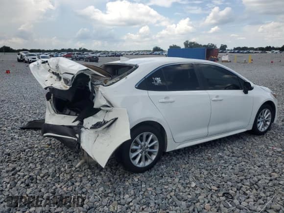 ✅ 2020 Toyota Corolla XLE • VIN: JTDFPRAE4LJ084553 • Лот: 69612735. Опубликован ранее на Copart с пробегом 75 947 миль. Бесплатный доступ к архиву аукционных продаж из США и подробный отчёт об истории автомобиля на DreamBid. Изображение 3.