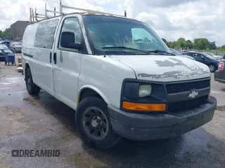 ✅ 2008 Chevrolet Express Cargo • VIN: 1GCFG15X481218644 • Lot: 42727251. Listed on IAAI with 205,820 mi. Free auction sales archive from the USA and detailed vehicle history report at DreamBid. Image 1.
