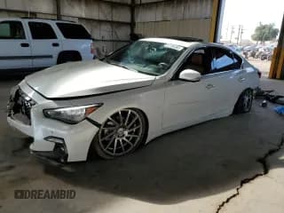 ✅ 2021 Infiniti Q50 Signature Edition • VIN: JN1EV7CP5MM705970 • Lot: 87705365. Wystawiony na Copart z przebiegiem Nie podano. Bezpłatny archiwum sprzedaży aukcyjnych z USA i szczegółowy raport historii pojazdu na DreamBid. Zdjęcie 1.