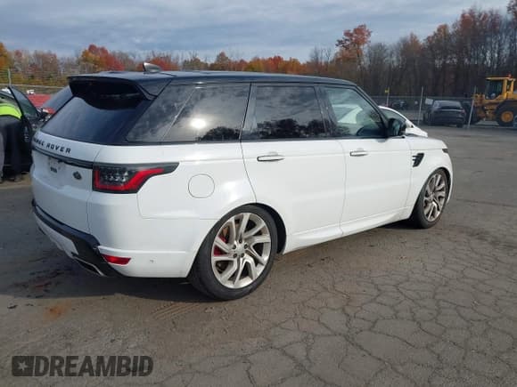 ✅ 2019 Land Rover Range Rover Sport HSE Dynamic • VIN: SALWV2SV0KA814137 • Lot: 43608217. Listed on IAAI with 87,827 mi. Free auction sales archive from the USA and detailed vehicle history report at DreamBid. Image 4.