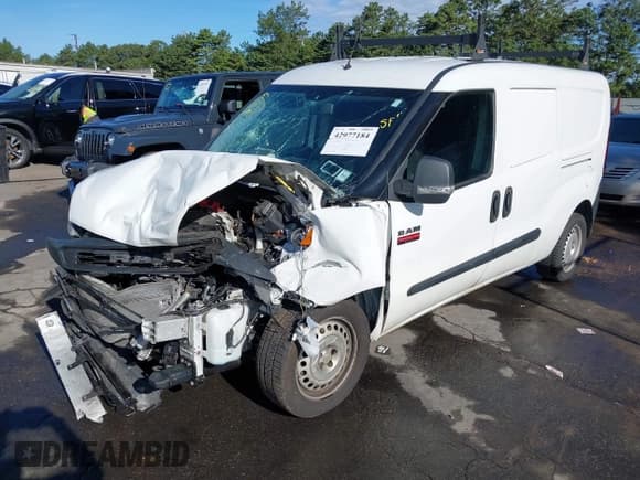 ✅ 2019 Ram ProMaster City Cargo Tradesman • VIN: ZFBHRFAB7K6M45785 • Lot: 42977184. Wystawiony na IAAI z przebiegiem 102 918 mil. Bezpłatny archiwum sprzedaży aukcyjnych z USA i szczegółowy raport historii pojazdu na DreamBid. Zdjęcie 2.
