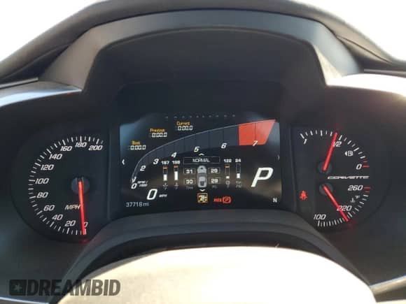 2018 Chevrolet Corvette Z51 3LT с VIN 1G1YM3D77J5105728, выставлен на аукционе Copart как лот 66435984 с пробегом 37 718 миль миль и Списание • Salvage title. История ставок и продаж доступна на DreamBid. Изображение 9.