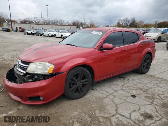 ✅ 2013 Dodge Avenger SXT • VIN: 1C3CDZCB9DN675166 • Лот: 78911574. Опубликован ранее на Copart с пробегом 144 937 миль. Бесплатный доступ к архиву аукционных продаж из США и подробный отчёт об истории автомобиля на DreamBid. Изображение 1.