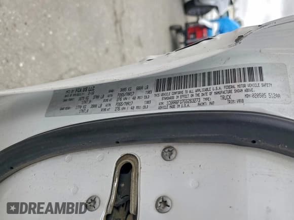 ✅ 2016 Ram 1500 Express • VIN: 1C6RR6FG7GS263273 • Lot: 91810105. Listed on Copart with 107,822 mi. Free auction sales archive from the USA and detailed vehicle history report at DreamBid. Image 12.