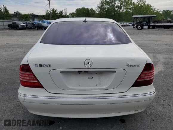 ✅ 2005 Mercedes-Benz S 500 • VIN: WDBNG84J15A459282 • Lot: 58610135. Listed on Copart with 139,775 mi. Free auction sales archive from the USA and detailed vehicle history report at DreamBid. Image 6.