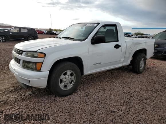 ✅ 2005 Chevrolet Colorado LS Z85 • VIN: 1GCCS148758215414 • Lot: 55701655. Listed on Copart with 263,828 mi. Free auction sales archive from the USA and detailed vehicle history report at DreamBid. Image 1.