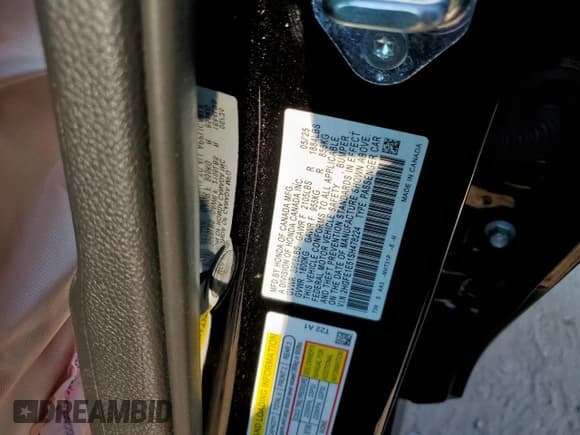 ✅ 2025 Honda Civic Si • VIN: 2HGFE1E51SH478224 • Lot: 69853305. Wystawiony na Copart z przebiegiem 5 136 mil. Bezpłatny archiwum sprzedaży aukcyjnych z USA i szczegółowy raport historii pojazdu na DreamBid. Zdjęcie 12.