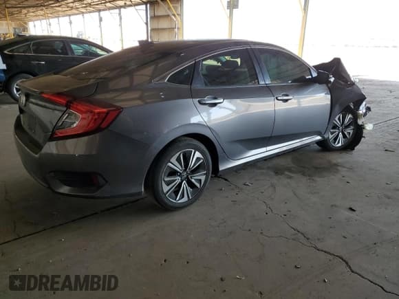 ✅ 2018 Honda Civic EX-L • VIN: JHMFC1F83JX022750 • Лот: 52168015. Опубликован ранее на Copart с пробегом 80 708 миль. Бесплатный доступ к архиву аукционных продаж из США и подробный отчёт об истории автомобиля на DreamBid. Изображение 3.