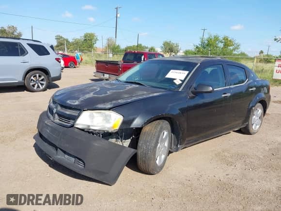 ✅ 2010 Dodge Avenger SXT • VIN: 1B3CC4FB6AN203792 • Lot: 43364839. Listed on IAAI with 263,764 mi. Free auction sales archive from the USA and detailed vehicle history report at DreamBid. Image 2.
