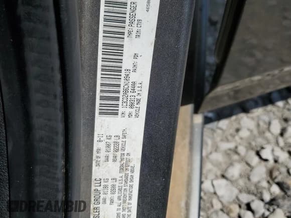 ✅ 2012 Dodge Avenger SE • VIN: 1C3CDZAB6CN109418 • Lot: 73567834. Wystawiony na Copart z przebiegiem 247 247 mil. Bezpłatny archiwum sprzedaży aukcyjnych z USA i szczegółowy raport historii pojazdu na DreamBid. Zdjęcie 12.