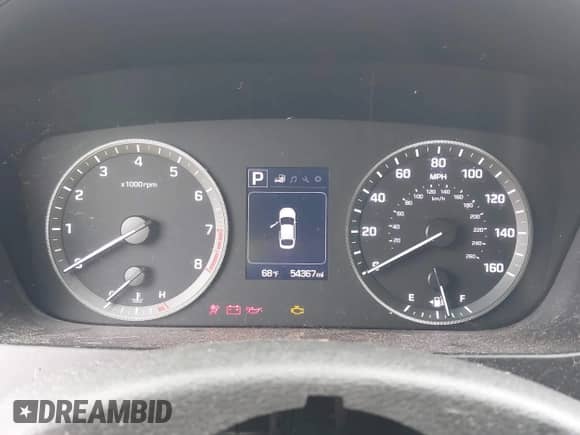 2015 Hyundai Sonata SE z VIN 5NPE24AF9FH222543, wystawiony jako IAAI lot #43351081 z przebiegiem 54 367 mil mil oraz . Historia ofert i sprzedaży dostępna na DreamBid. Obrazek 7.