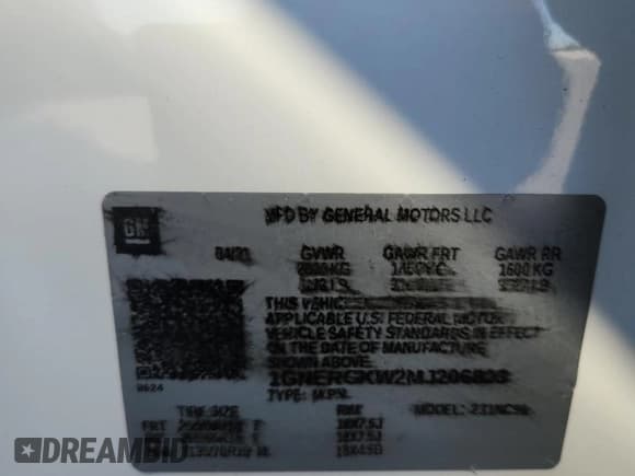 ✅ 2021 Chevrolet Traverse LT Cloth • VIN: 1GNERGKW2MJ206823 • Lot: 85437765. Wystawiony na Copart z przebiegiem 113 992 mil. Bezpłatny archiwum sprzedaży aukcyjnych z USA i szczegółowy raport historii pojazdu na DreamBid. Zdjęcie 12.