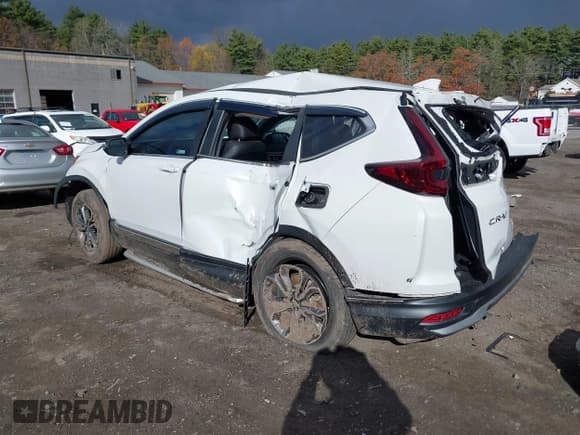 ✅ 2020 Honda CR-V EX-L • VIN: 2HKRW2H88LH623000 • Lot: 43636259. Listed on IAAI with Not provided. Free auction sales archive from the USA and detailed vehicle history report at DreamBid. Image 3.