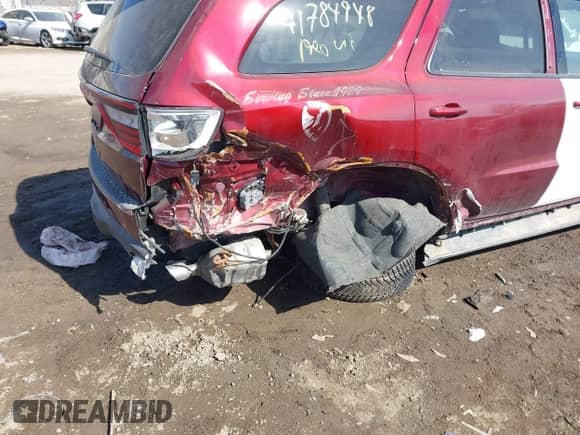 2024 Dodge Durango Pursuit with VIN 1C4SDJFT7RC100760, listed as a IAAI auction lot 41784948 with 7,265 mi miles and . Bid and sale history available at DreamBid. Image 6.