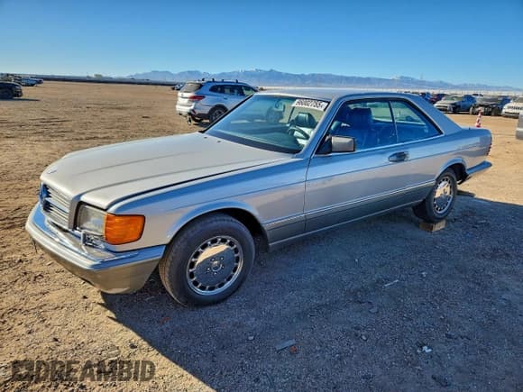 ✅ 1986 Mercedes-Benz 560 560SEC • VIN: WDBCA45D2GA215279 • Lot: 96002755. Listed on Copart with 164,933 mi. Free auction sales archive from the USA and detailed vehicle history report at DreamBid. Image 1.