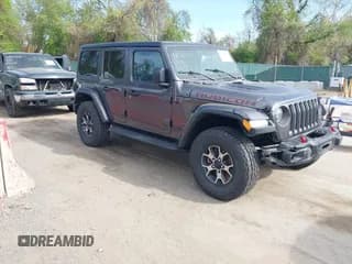 ✅ 2018 Jeep Wrangler Unlimited Rubicon • VIN: 1C4HJXFN5JW331621 • Lot: 42061373. Listed on IAAI with 52,027 mi. Free auction sales archive from the USA and detailed vehicle history report at DreamBid. Image 1.