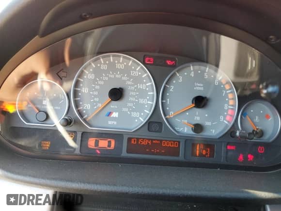 2003 BMW 3 Series M3 с VIN WBSBR93453PK01866, выставлен на аукционе Copart как лот 84220305 с пробегом 101 584 миль миль и Списание • Salvage title. История ставок и продаж доступна на DreamBid. Изображение 9.