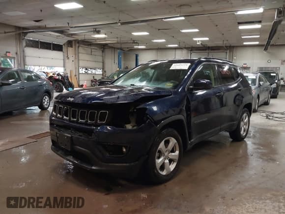 ✅ 2021 Jeep Compass Altitude • VIN: 3C4NJDBB8MT579790 • Lot: 42669224. Listed on IAAI with 24,033 mi. Free auction sales archive from the USA and detailed vehicle history report at DreamBid. Image 17.