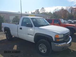 ✅ 2004 GMC Sierra 2500HD Work Truck • VIN: 1GTHK24U74E327543 • Lot: 43661557. Listed on IAAI with 147,487 mi. Free auction sales archive from the USA and detailed vehicle history report at DreamBid. Image 1.