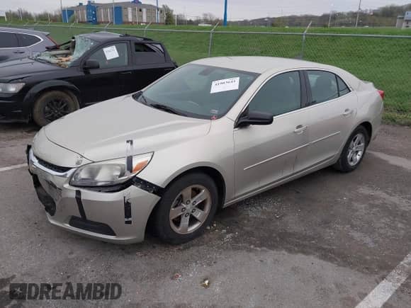 2015 Chevrolet Malibu LS z VIN 1G11A5SL4FF291669, wystawiony jako IAAI lot #41903641 z przebiegiem 160 334 mil mil oraz . Historia ofert i sprzedaży dostępna na DreamBid. Obrazek 2.