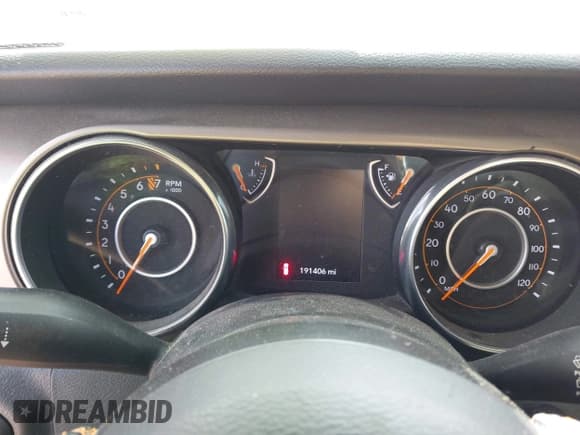 ✅ 2018 Jeep Wrangler Unlimited Sport S • VIN: 1C4HJXDG9JW226181 • Lot: 43527960. Listed on IAAI with 191,406 mi. Free auction sales archive from the USA and detailed vehicle history report at DreamBid. Image 7.