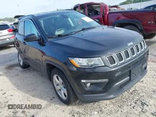 ✅ 2020 Jeep Compass Altitude • VIN: 3C4NJDBBXLT252452 • Lot: 42868157. Listed on IAAI with 53,776 mi. Free auction sales archive from the USA and detailed vehicle history report at DreamBid. Image 1.