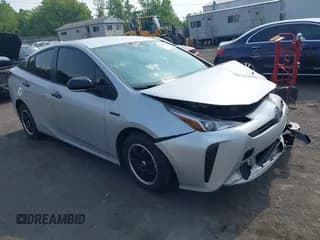 ✅ 2022 Toyota Prius L Eco • VIN: JTDKAMFU6N3176337 • Lot: 42434903. Listed on IAAI with 107,455 mi. Free auction sales archive from the USA and detailed vehicle history report at DreamBid. Image 1.