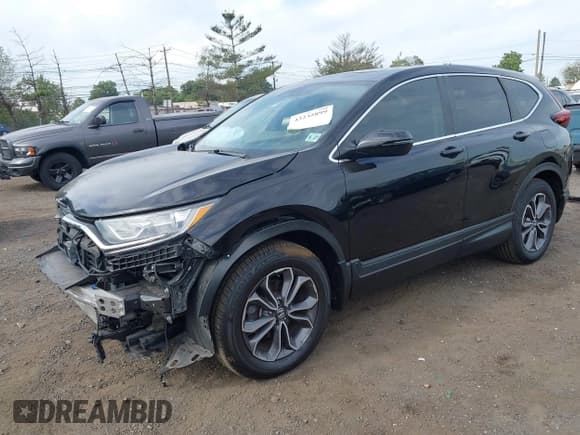 ✅ 2022 Honda CR-V EX-L • VIN: 5J6RW2H89NA009870 • Lot: 43235899. Listed on IAAI with 38,029 mi. Free auction sales archive from the USA and detailed vehicle history report at DreamBid. Image 17.
