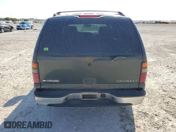 2002 Chevrolet Tahoe LS с VIN 1GNEC13Z92R195793, выставлен на аукционе Copart как лот 86814955 с пробегом 219 576 миль миль и Списание • Salvage title. История ставок и продаж доступна на DreamBid. Изображение 6.