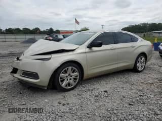 2015 Chevrolet Impala LS с VIN 2G11X5SL4F9219104, выставлен на аукционе Copart как лот 80072515 с пробегом 126 125 миль миль и Списание • Salvage title. История ставок и продаж доступна на DreamBid. Изображение 1.