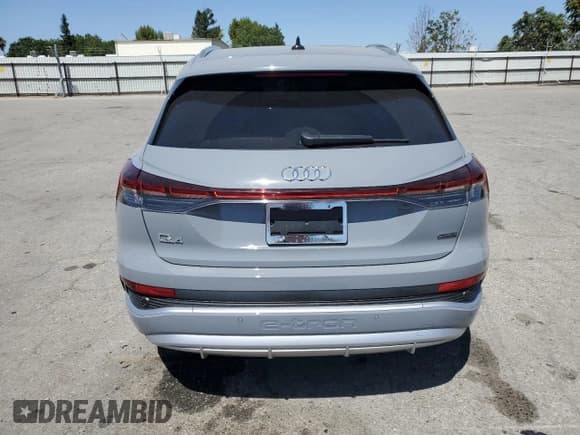 ✅ 2023 Audi Q4 e-tron Premium Plus • VIN: WA1L2BFZ1PP050572 • Lot: 58523794. Listed on Copart with 8,826 mi. Free auction sales archive from the USA and detailed vehicle history report at DreamBid. Image 6.