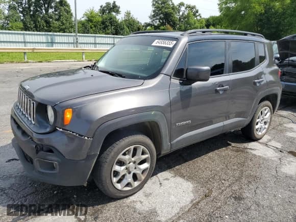 ✅ 2016 Jeep Renegade Latitude • VIN: ZACCJBBT0GPD79289 • Лот: 64956355. Опубликован ранее на Copart с пробегом 133 813 миль. Бесплатный доступ к архиву аукционных продаж из США и подробный отчёт об истории автомобиля на DreamBid. Изображение 1.