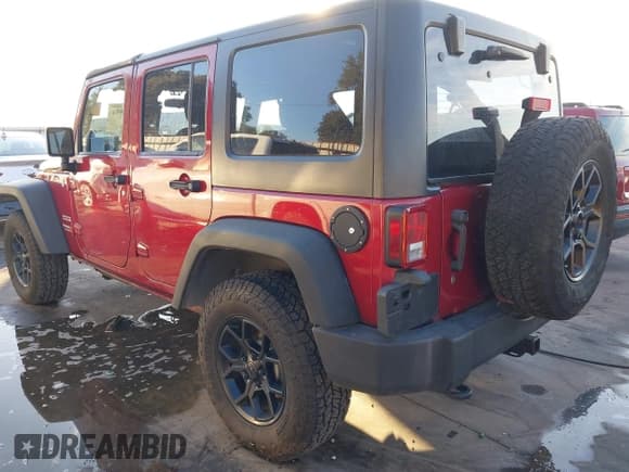 ✅ 2013 Jeep Wrangler Unlimited Sport • VIN: 1C4BJWDG8DL572163 • Lot: 43380854. Listed on IAAI with 119,809 mi. Free auction sales archive from the USA and detailed vehicle history report at DreamBid. Image 3.