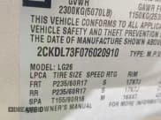 ✅ 2007 Pontiac Torrent • VIN: 2CKDL73F076020910 • Lot: 42388974. Listed on IAAI with 124,860 mi. Free auction sales archive from the USA and detailed vehicle history report at DreamBid. Image 9.