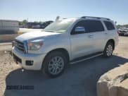 ✅ 2012 Toyota Sequoia Platinum • VIN: 5TDDW5G17CS058068 • Lot: 82676395. Listed on Copart with 255,021 mi. Free auction sales archive from the USA and detailed vehicle history report at DreamBid. Image 1.