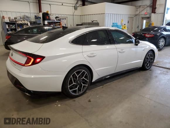 ✅ 2021 Hyundai Sonata N Line • VIN: 5NPEK4JC0MH117263 • Лот: 87054885. Опубликован ранее на Copart с пробегом 30 271 миль. Бесплатный доступ к архиву аукционных продаж из США и подробный отчёт об истории автомобиля на DreamBid. Изображение 3.