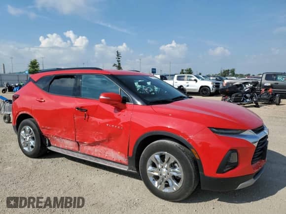 2020 Chevrolet Blazer LT z VIN 3GNKBHRS2LS548916, wystawiony jako Copart lot #70776795 z przebiegiem 67 881 mil mil oraz Szkoda całkowita • Salvage title. Historia ofert i sprzedaży dostępna na DreamBid. Obrazek 4.