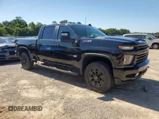 2022 Chevrolet Silverado 3500HD LTZ с VIN 1GC4YUEY7NF154287, выставлен на аукционе Copart как лот 55207914 с пробегом 20 261 миль миль и Списание • Salvage title. История ставок и продаж доступна на DreamBid. Изображение 4.