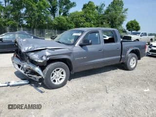 ✅ 2002 Dodge Dakota SLT • VIN: 1B7HL48N22S719551 • Lot: 61735845. Wystawiony na Copart z przebiegiem 210 712 mil. Bezpłatny archiwum sprzedaży aukcyjnych z USA i szczegółowy raport historii pojazdu na DreamBid. Zdjęcie 1.
