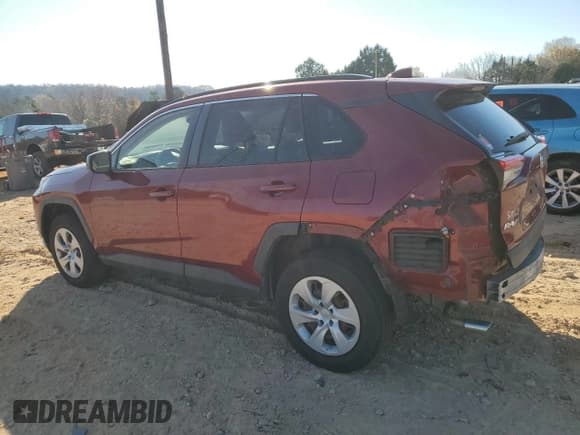 ✅ 2019 Toyota RAV4 LE • VIN: JTMH1RFV2KD508568 • Lot: 91985875. Listed on Copart with 76,349 mi. Free auction sales archive from the USA and detailed vehicle history report at DreamBid. Image 2.