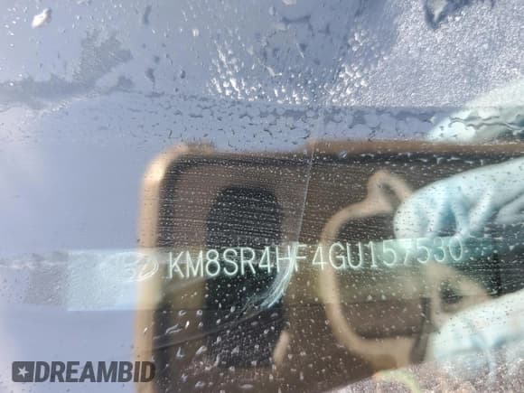 ✅ 2016 Hyundai Santa Fe Limited • VIN: KM8SR4HF4GU157530 • Лот: 49615365. Опубликован ранее на Copart с пробегом Не указан. Бесплатный доступ к архиву аукционных продаж из США и подробный отчёт об истории автомобиля на DreamBid. Изображение 15.