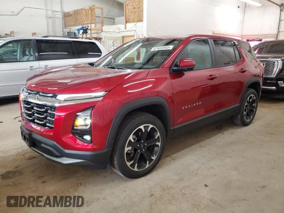 ✅ 2025 Chevrolet Equinox FWD LT • VIN: 3GNAXHEG8SL133266 • Lot: 67633545. Wystawiony na Copart z przebiegiem 7 153 mil. Bezpłatny archiwum sprzedaży aukcyjnych z USA i szczegółowy raport historii pojazdu na DreamBid. Zdjęcie 1.