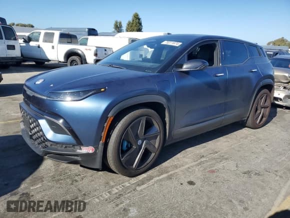 ✅ 2023 Fisker Ocean One • VIN: VCF1ZBU23PG003140 • Лот: 75311674. Опубликован ранее на Copart с пробегом 287 миль. Бесплатный доступ к архиву аукционных продаж из США и подробный отчёт об истории автомобиля на DreamBid. Изображение 1.