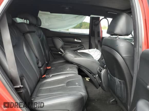 2022 Hyundai Santa Fe Calligraphy with VIN 5NMS54AL9NH477656, listed as a Copart auction lot 85307135 with 36,317 mi miles and Salvage title. Bid and sale history available at DreamBid. Image 10.