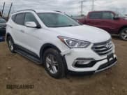 ✅ 2018 Hyundai Santa Fe 2.4L • VIN: 5NMZU3LB8JH069899 • Лот: 60903774. Опубликован ранее на Copart с пробегом 44 666 миль. Бесплатный доступ к архиву аукционных продаж из США и подробный отчёт об истории автомобиля на DreamBid. Изображение 4.